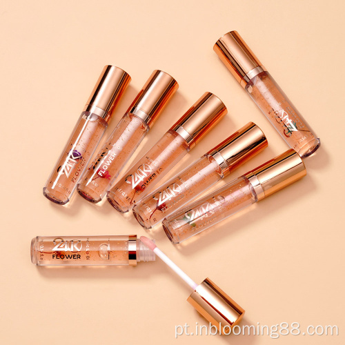 Clear Shiny Hidratante Air Flor Mirror Lip Glaze